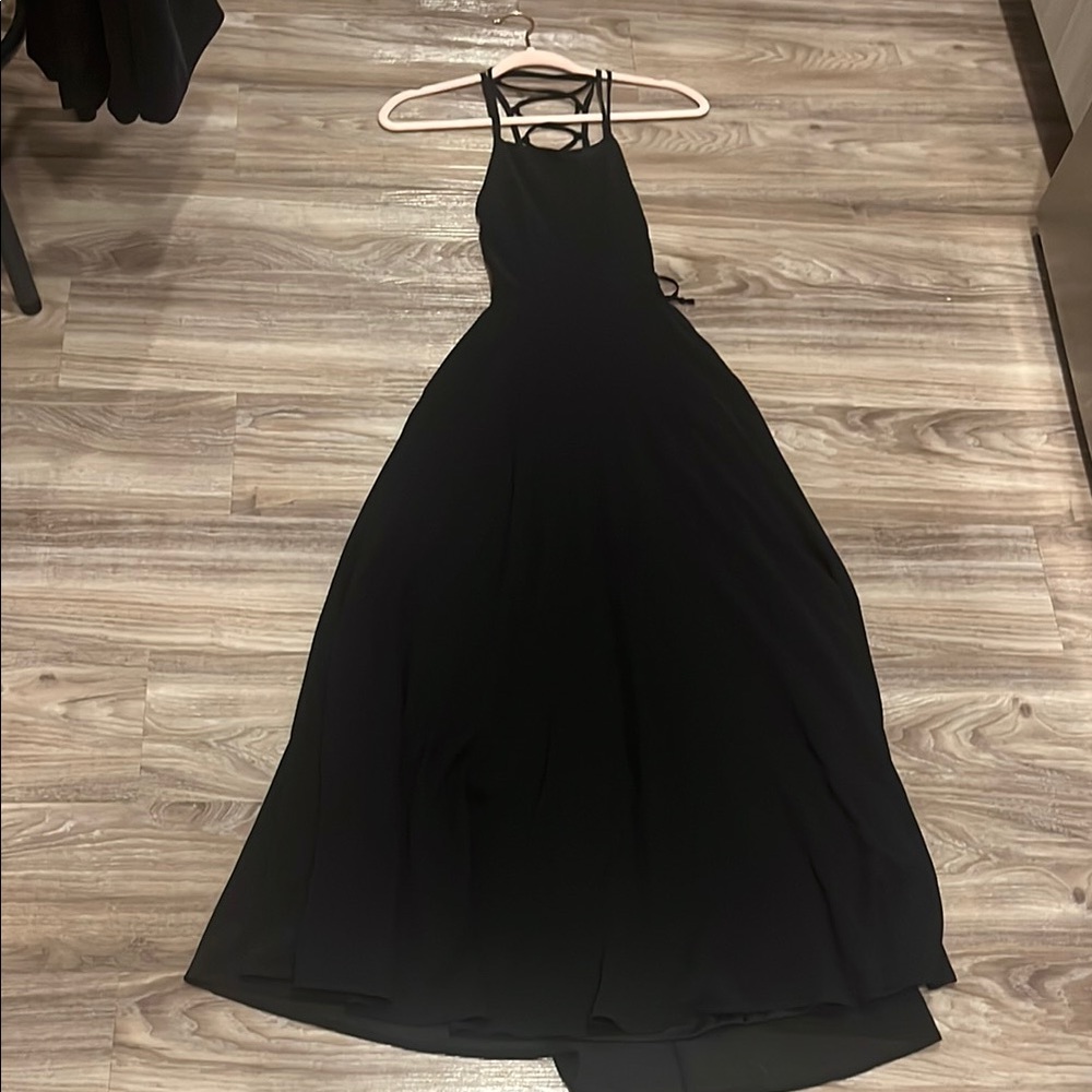 Elegant Black Maxi Dress